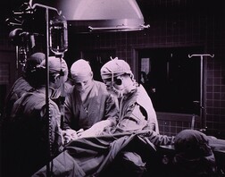 Open-heart surgery, NIH, 1955