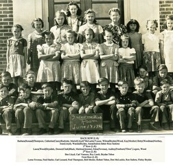 Flinton School Intermediate Room June 14 1946