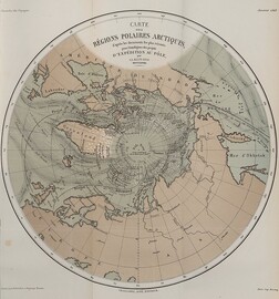 Carte des rÃ©gions Polaires Arctiques