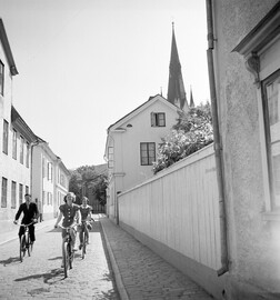 Bikers in LinkÃ¶ping, Ã–stergÃ¶tland, Sweden