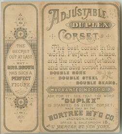 Duplex Corset 3/3, ca. 1885