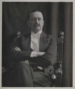 Portrait of Carl Gustaf Mannerheim, seated