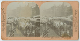 A "Jam" on Dock Street, Philadelphia's Produce Market Place, 1903