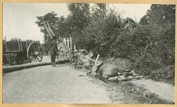 Het slagveld bij Halen - de Zelk Barricade, 13 augustus 1914 | The battlefield at Halen - the Zelk Barricade, 13 August 1914