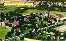 Aerial View of Virginia Union University, 1500 North