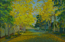 Jonas Lemes TÃ­tulo: IpÃªs â€“ n 179  Ano: 2006  TÃ©cnica: Ã“leo sobre tela  DimensÃµes: 50cm x 75cm