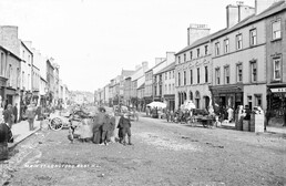 Main Street, Longford on a market day