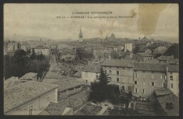 Aubenas - Vue gÃ©nÃ©rale prise du SÃ©minaire