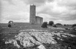 Belleek Old Church near Lough Scolban, Co. Fermanagh, Ulster, Ireland