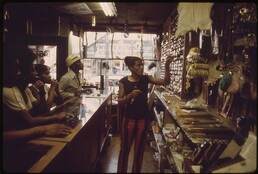 Black Owned Business On Chicago's South Side. The City Is Believed To Be The Black Business Capital Of The United States, 06/1973