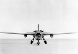 XB-42A Front View
