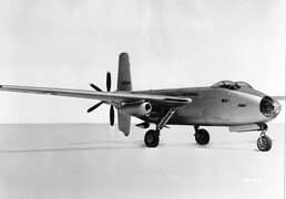 XB-42A Front Quarter