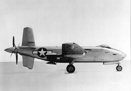XB-42A Side view