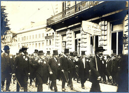 Fotoalbum Liberale Volksbond van Gent-Eeklo, 1909 | Photo album of the Liberale Volksbond Gent-Eeklo, 1909
