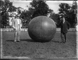 Push ball competition at Miami University freshman-sophomore contest 1910