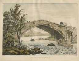 The BL Kingâ€™s Topographical Collection: "OUZE BRIDGE, BASSENTHWAITE LAKE Cumbd. "