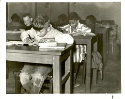 Study period for boys at Woodstock School