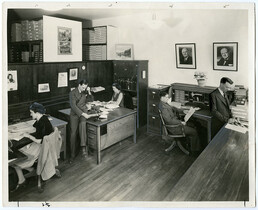 Grafton's Furnishing Office. 1941.