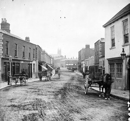 Dublin, but where? Main Street in Blackrock!