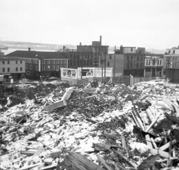 Scotia Square excavation site