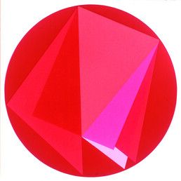 GeomÃ©trico Circular II Autor: Irene Buarque Ano: 1971 TÃ©cnica: Serigrafia (22/30) DimensÃ£o: 65cm x 65cm