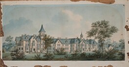 Sheppard Asylum, front elevation