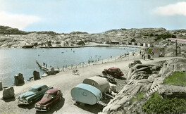 The Pinnevik bathe in Lysekil, BohuslÃ¤n, Sweden