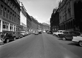 Looking up Grey Street, 1961