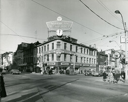 North-West corner of King & James Streets. 1960s