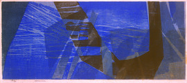 Gravura 5523    Autor: Fayga Ostrower Ano: 1971 TÃ©cnica: Xilogravura (14/30) DimensÃ£o: 30cm x 60cm