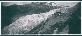 The Rhone glacier in Wallis canton, Switzerland 1933