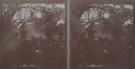 Akseli Gallen-Kallela at a camp on the Voi safari in December 1909.