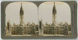 Broad Street and Philadelphia's New Sky-Scrapers, South from City Hall