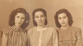 Teresa PÃ¡ez BojÃ³rquez, Dolores BojÃ³rquez Camacho y Yolanda PÃ¡ez BojÃ³rquez.
