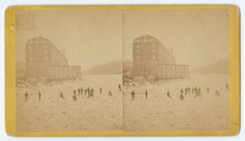 [Mills in Manayunk, winter]
