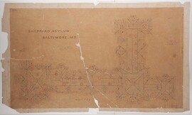 Sheppard Asylum, Baltimore, MD., roof-tier