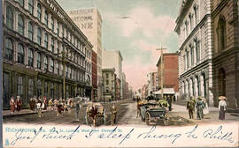 Main St. Looking West from Eleventh St., Richmond, Va.