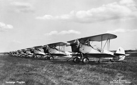 Aircraft Sk 10 in Varberg Airfield, Halland, Sweden