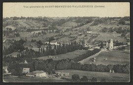 Vue gÃ©nÃ©rale de Saint-Bonnet-de-ValclÃ©rieux (DrÃ´me)