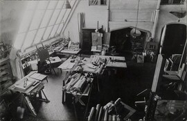 Akseli Gallen-Kallela's atelier at TarvaspÃ¤Ã¤ after his demise
