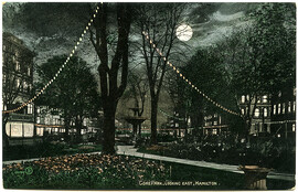 Gore Park, Looking East, Hamilton. 13 October 1906.