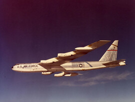 B-52 with SAC Stripe