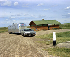 Campground in Lethbridge, Alberta