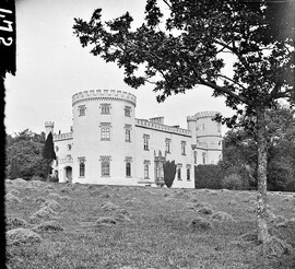Castle on the hay covered hill