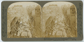 Market Street, a Great Business Thoroughfare, East from City Hall