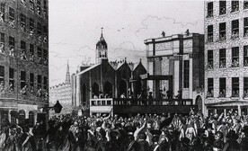 Execution of the notorious William Burke the murderer, who supplied Dr. Knox with subjects