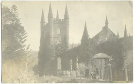 Port Arthur - church - during filming of 'For the Term of His Natural Life' - 1926
