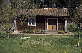 Small farmstead in Smedsbo, Ã–stergÃ¶tland, Sweden