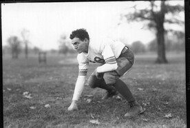 Joe Horn in football uniform 1932