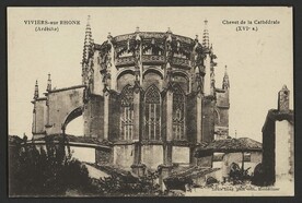 Viviers-sur-RhÃ´ne (ArdÃ¨che). Chevet de la CathÃ©drale (XVIe s.)